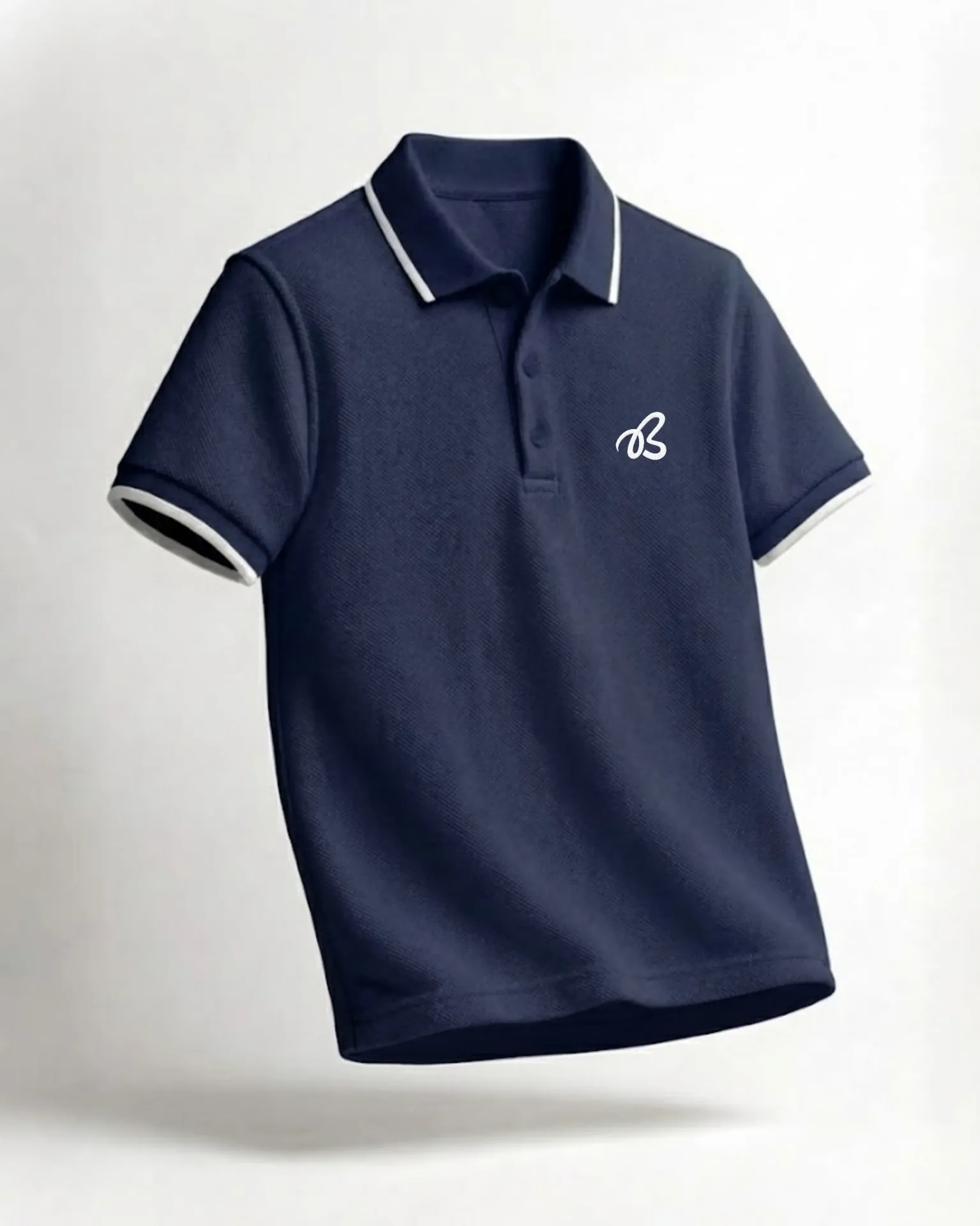 [test] Deep Navy Classic Polo (S)