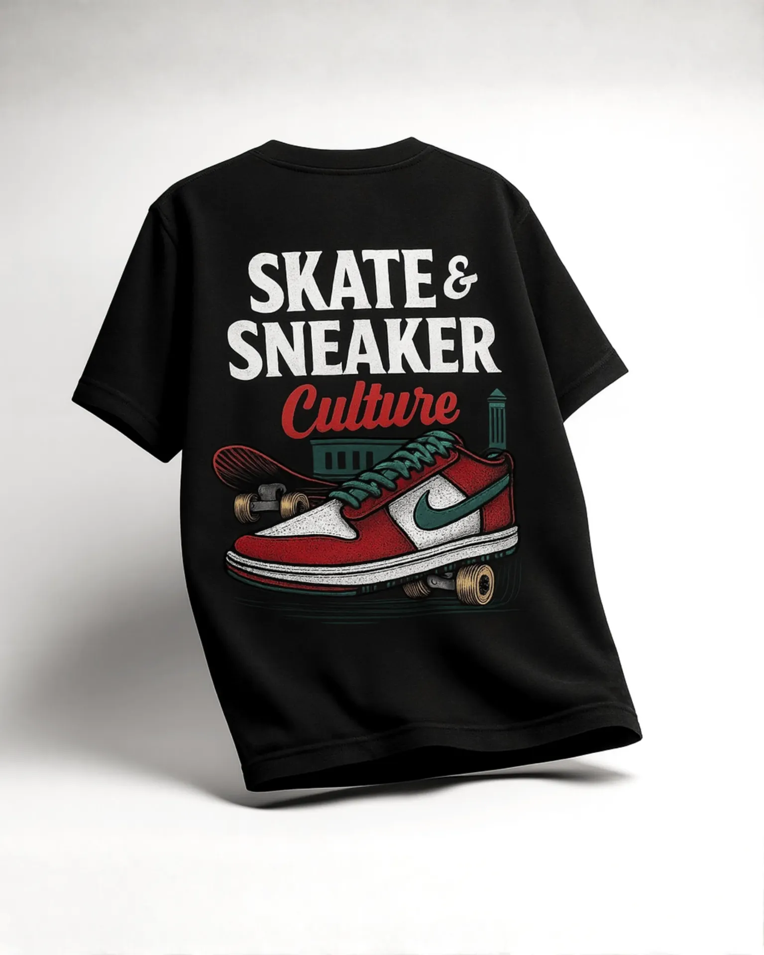 Skate & Sneaker Culture Premium Oversized T-shirt (S)
