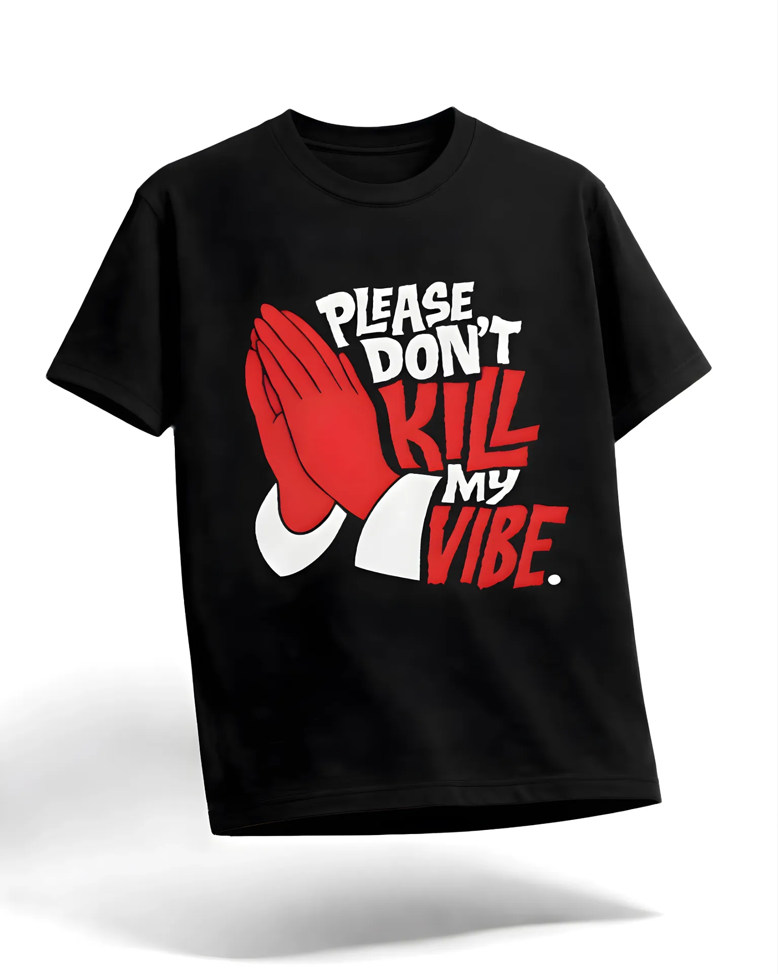 [test] Don't Kill Vibe Regular Fit T-Shirt (S)