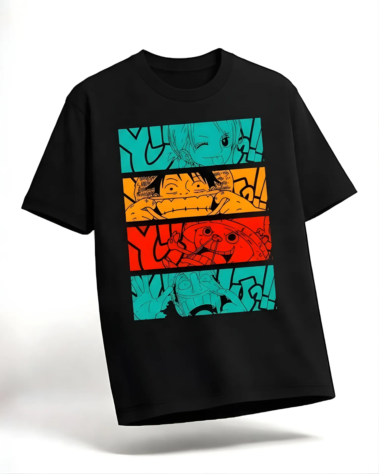 Anime Pop Panel Regular Fit T-Shirt