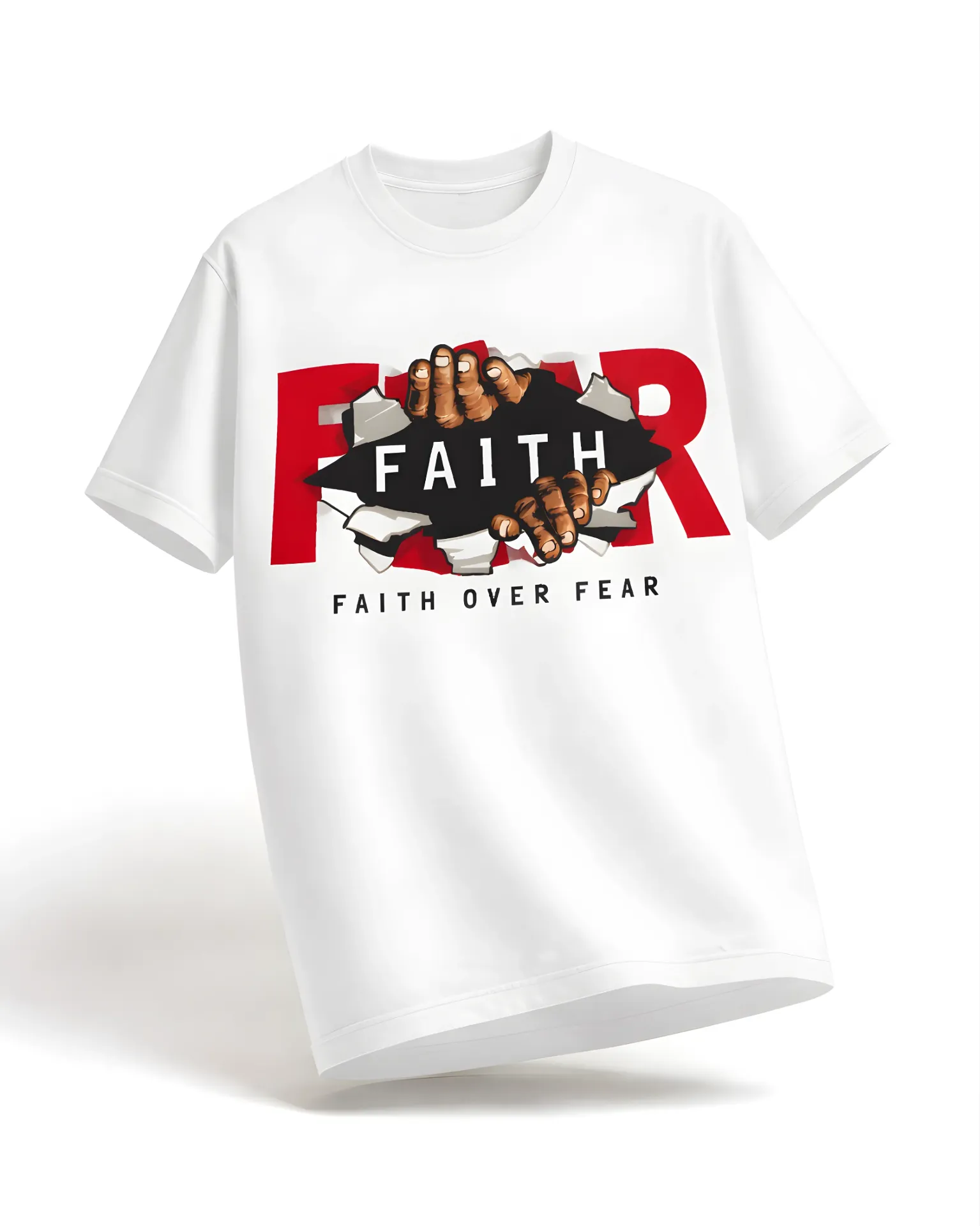 [test] Fear Regular Fit T-Shirt (S)