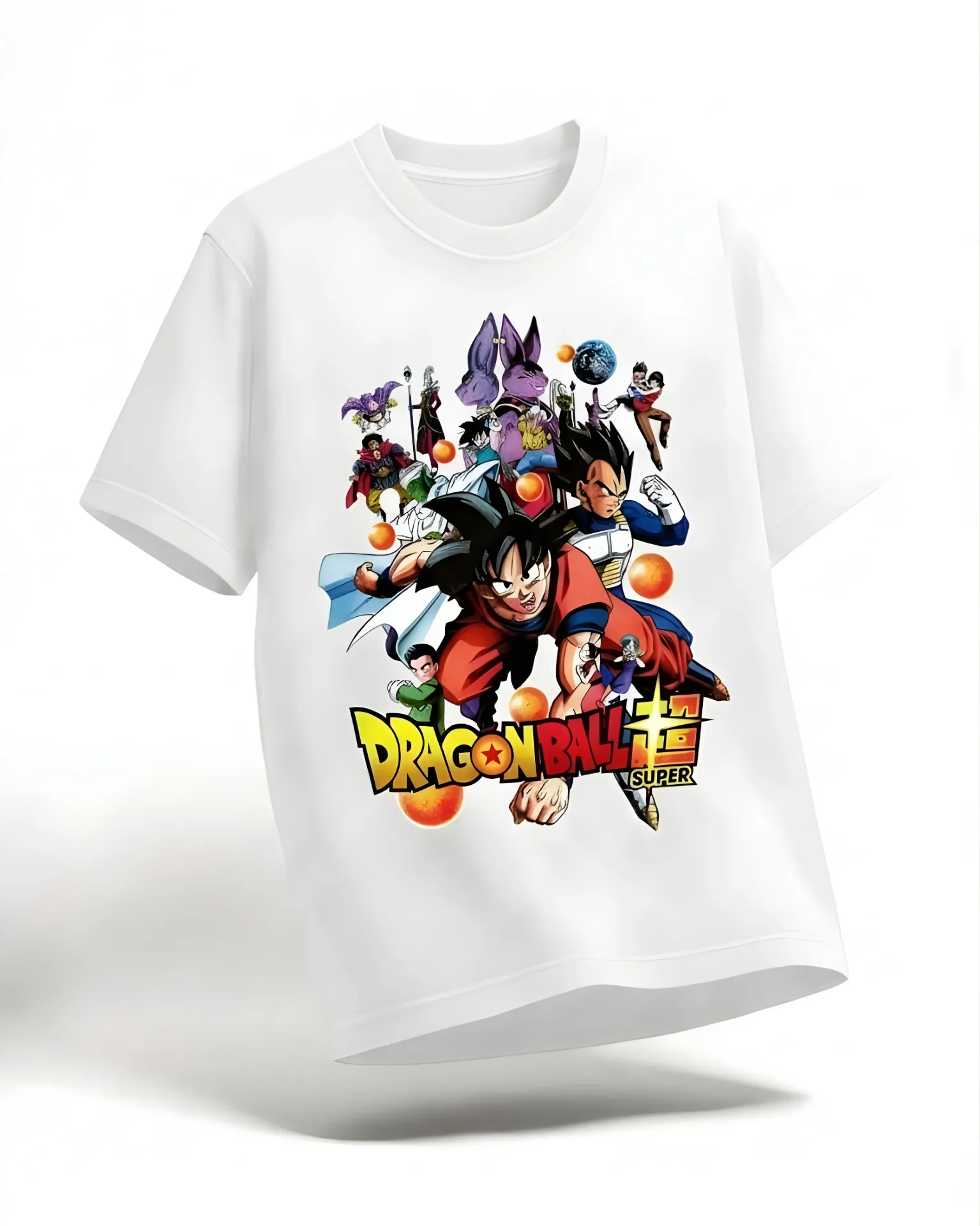[test] Dragon Warriors Collection Regular Fit T-Shirt (S, White)