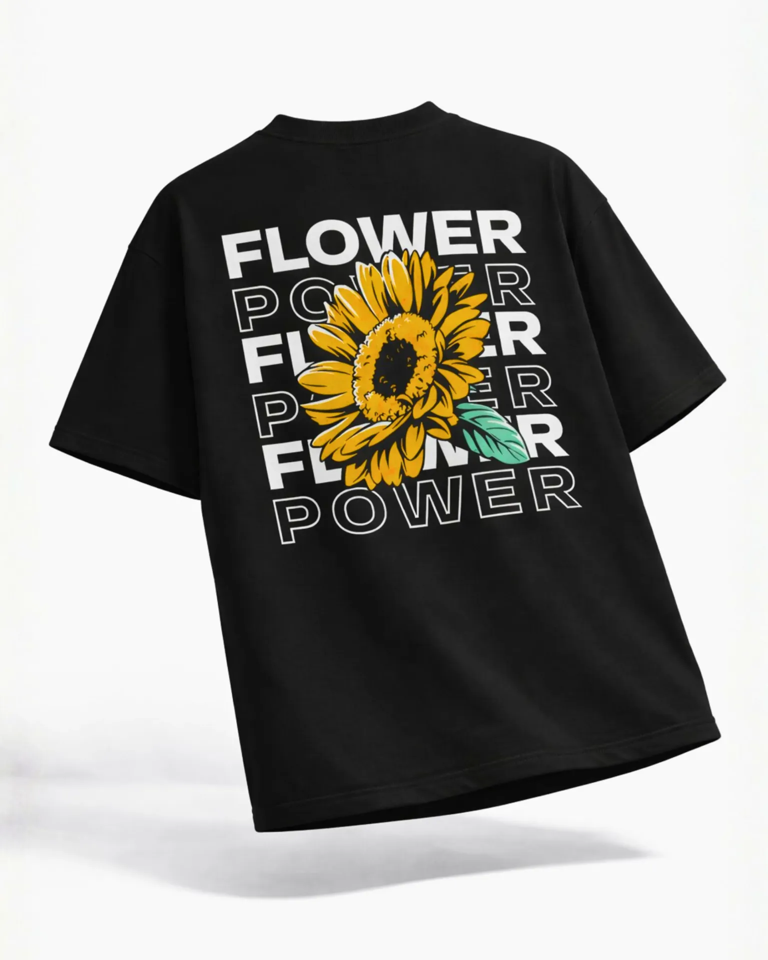 [test] Urban Bloom Comfort Oversized T -shirt (S)