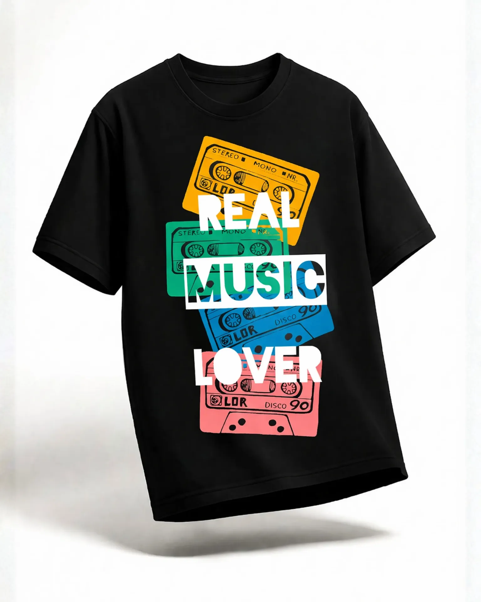 Music Lover Regular Fit T-Shirt (S)
